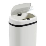 Devanti 50L Sensor Bin Motion Rubbish Automatic White - Image 4