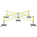 Everfit Water Volleyball Net Set Portable Swimming Pool Nets Game Four Square