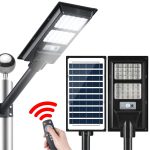 Leier 160 LED Solar Street Light Flood Motion Sensor Remote