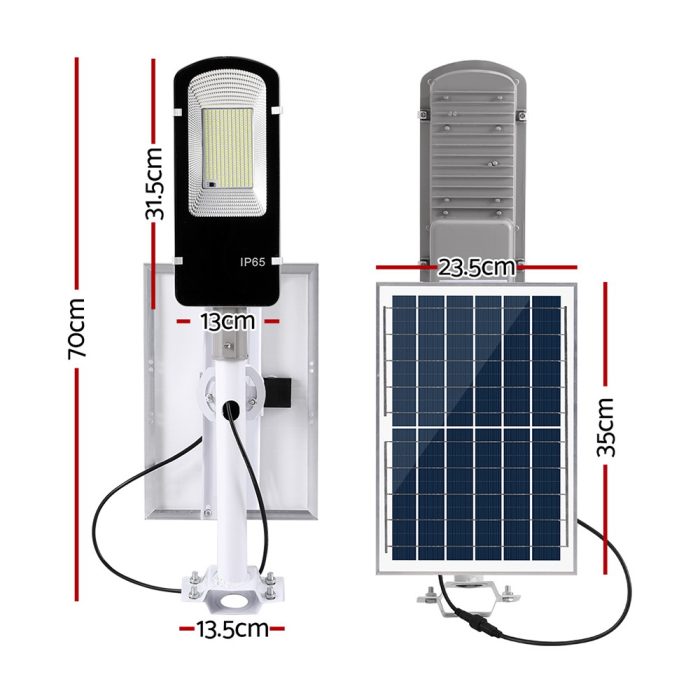 Leier 386 LED Solar Street Light Flood Motion Sensor Remote - Image 2