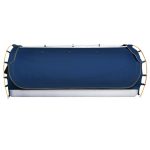 Weisshorn King Single Swag Camping Swags Canvas Free Standing Dome Tent Blue - Image 3