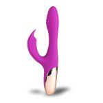 MAIA SKYLER USB Rechargeable Silicone Bendable Rabbit PURPLE
