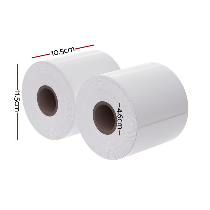 8 Rolls Direct Thermal Labels Paper Printer Paper Barcode Shipping Stickers - Image 2