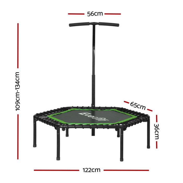Everfit 48-Inch Trampoline for Safe Home Workouts (Green)