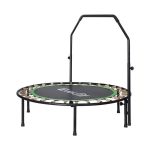 Everfit 48-Inch Trampoline for Fitness with Adjustable Handrail