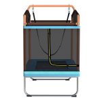 Everfit 6ft Kids Trampoline with Safety Net & Swing (Orange)