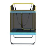 Everfit 6ft Kids Trampoline with Safety Enclosure and Swing