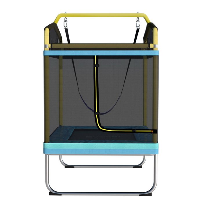 Everfit 6ft Kids Trampoline with Safety Enclosure and Swing