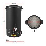Devanti 10L Wax Melter Candle Making 1520W Melting Pot Furnace Pour Spout Soap - Image 2
