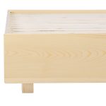 Artiss Bed Frame Double Size Floating Wooden Mattress Base Platform Timber ODIN - Image 4