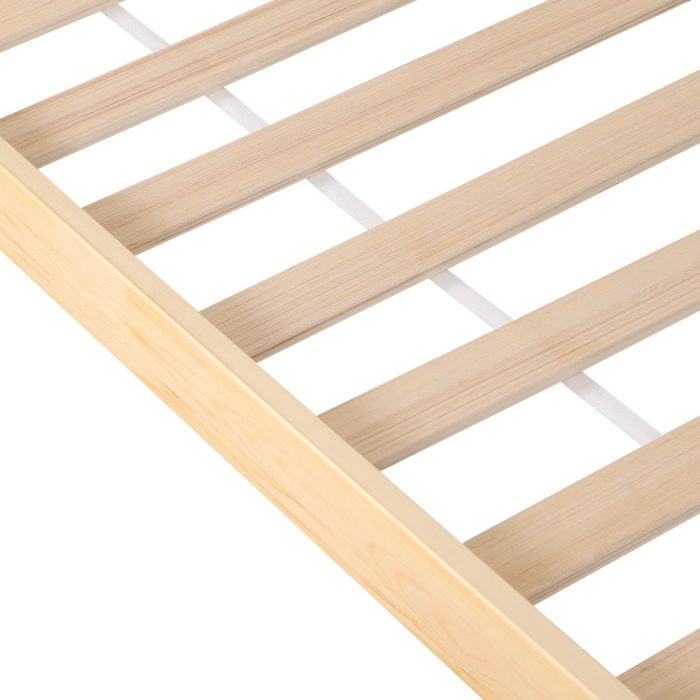 Artiss Bed Frame Queen Size Rattan Wooden RITA - Image 4