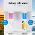 Devanti Water Cooler Dispenser Bench Top White - Image 4