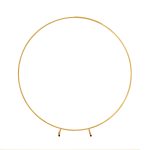 2M Round Backdrop Stand Wedding Background Decoration Party Flower Balloon Display