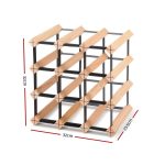 Artiss Wine Rack 12 Bottle - Image 2