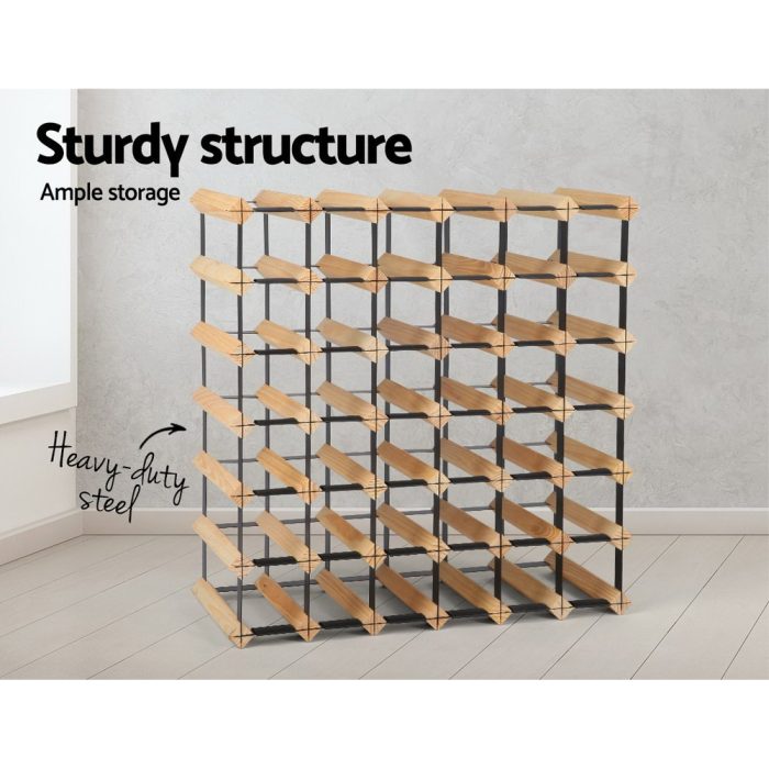 Artiss Wine Rack 42 Bottle - Image 4