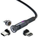 KeySmart STATIK Universal 360 Pro Magnetic Cable 2.0 - 2mtr