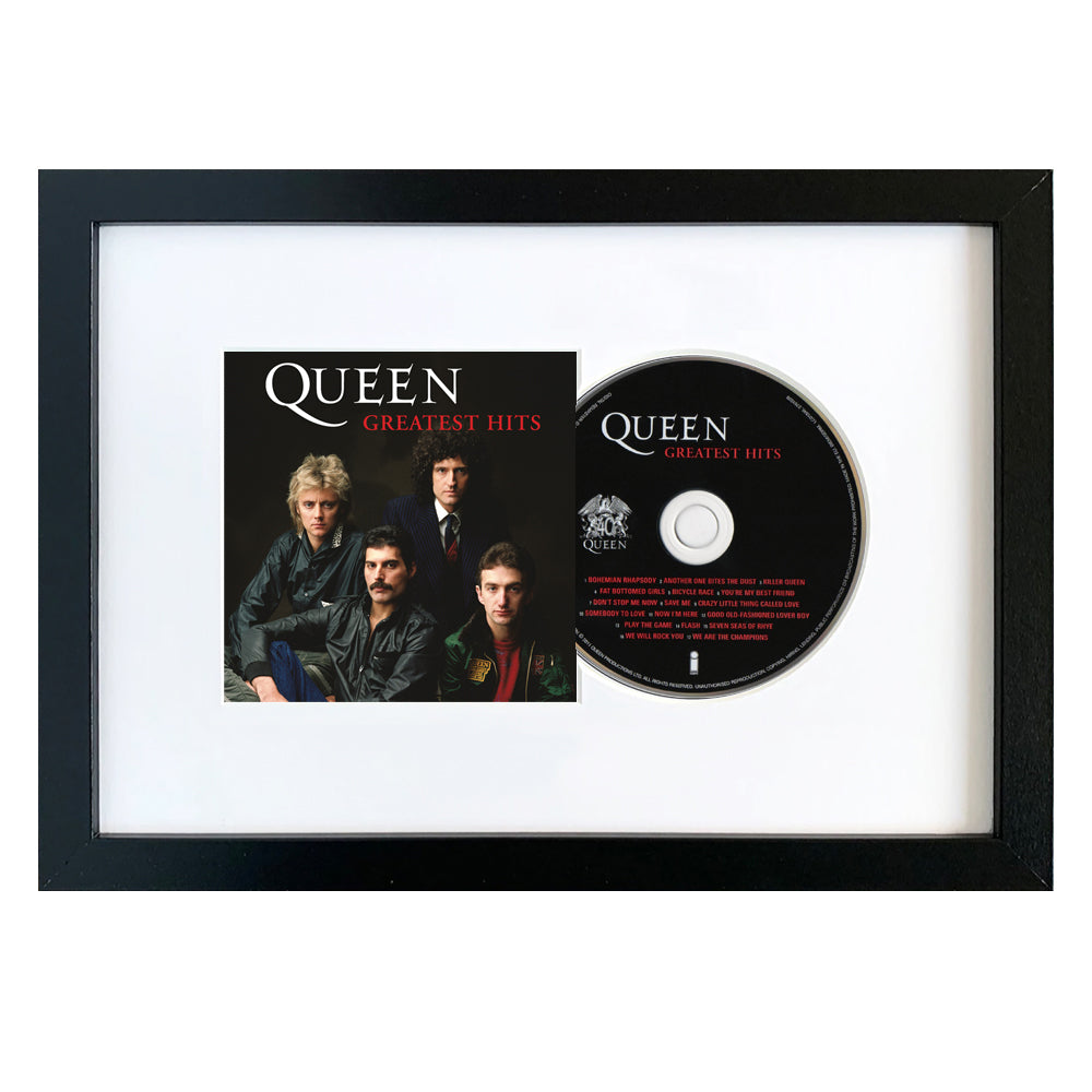 iwUM-2758364QueenGreatestHits Queen - Greatest Hits - CD Framed Album Art - Image 1