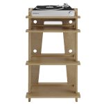 Victrola Stream Carbon Turntable + Crosley Soho Turntable Stand - Natural