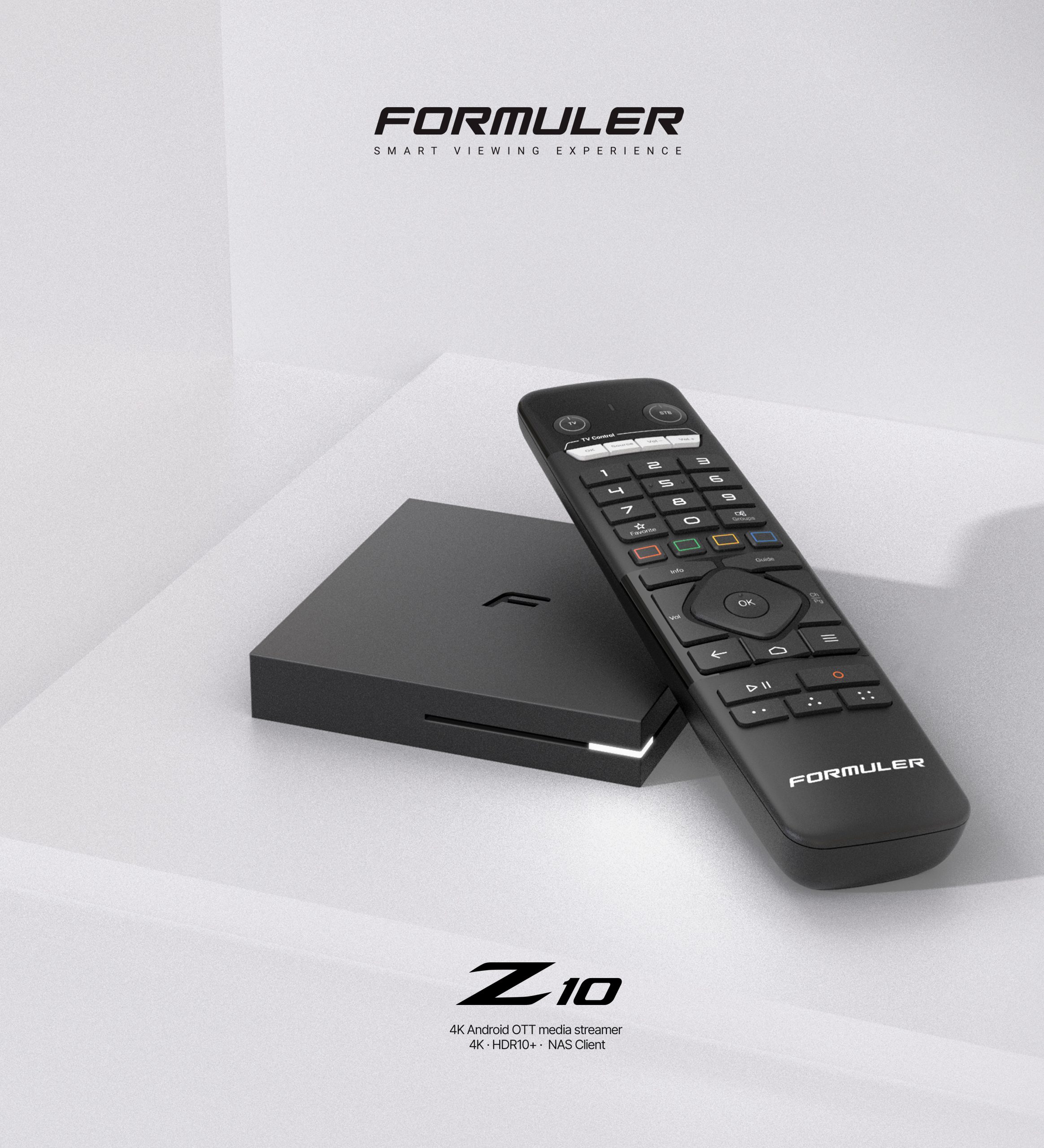 Formuler Z10 4K HDR Android TV Box - Compact Streaming Power
