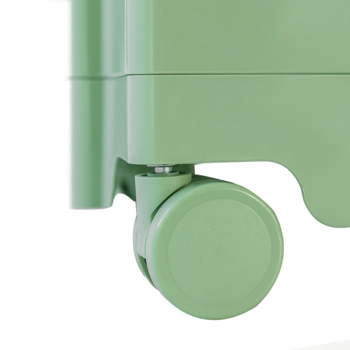 ArtissIn Storage Trolley Bedide Table 3 Tier Cart Boby Replica Green - Image 4