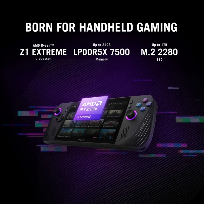 ROG Ally X Gaming Handheld Powerful Windows 11 1TB 120Hz Display (Black - AU Model - RC72LA-NH007W) - Image 7