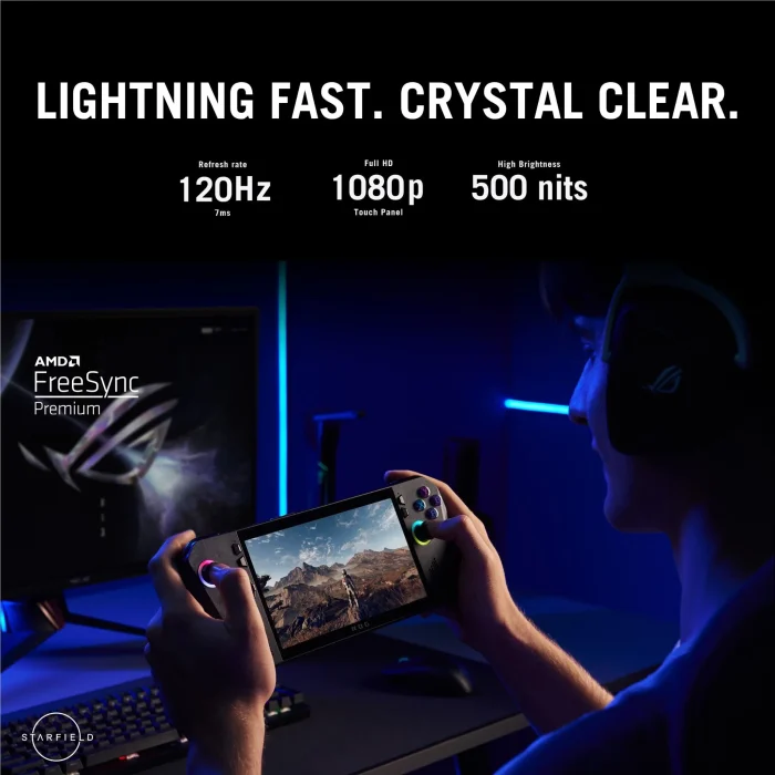 ROG Ally X Gaming Handheld Powerful Windows 11 1TB 120Hz Display (Black - AU Model - RC72LA-NH007W) - Image 6