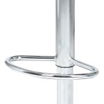 Artiss 2x Bar Stools Gas Lift Plastic Seat Black - Image 4