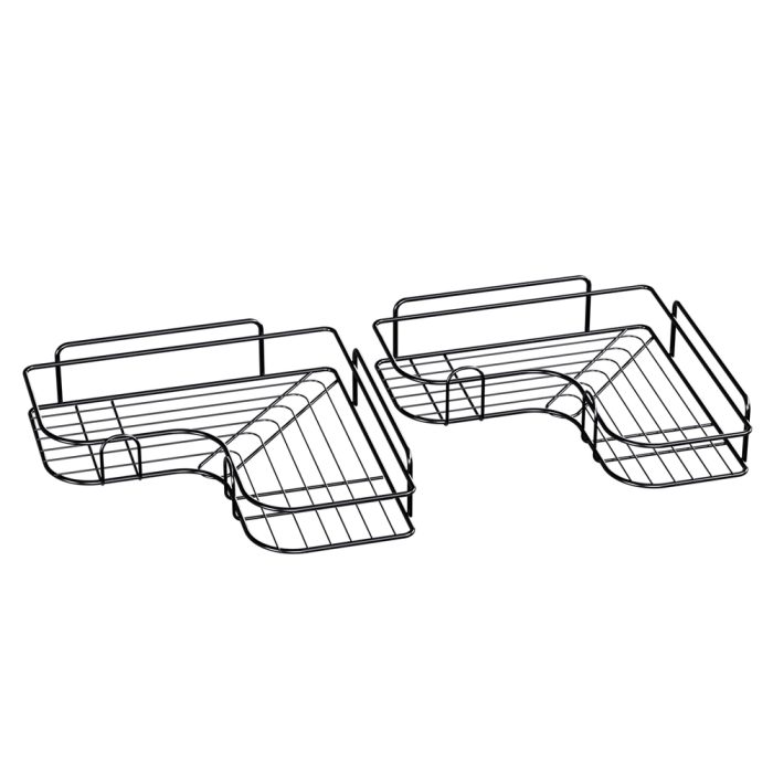 Cefito 2 Packs Bathroom Shelf Corner Storage Rack - Image 4