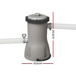 Bestway Pool Pump Cartridge Filter 800GPH 3028L/H Flowclear? Filters Cleaner - Image 2
