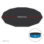 Bestway Pool Cover Fits 3.66m/12ft Round Swimming Pool PVC Blanket 3.7m - Image 2
