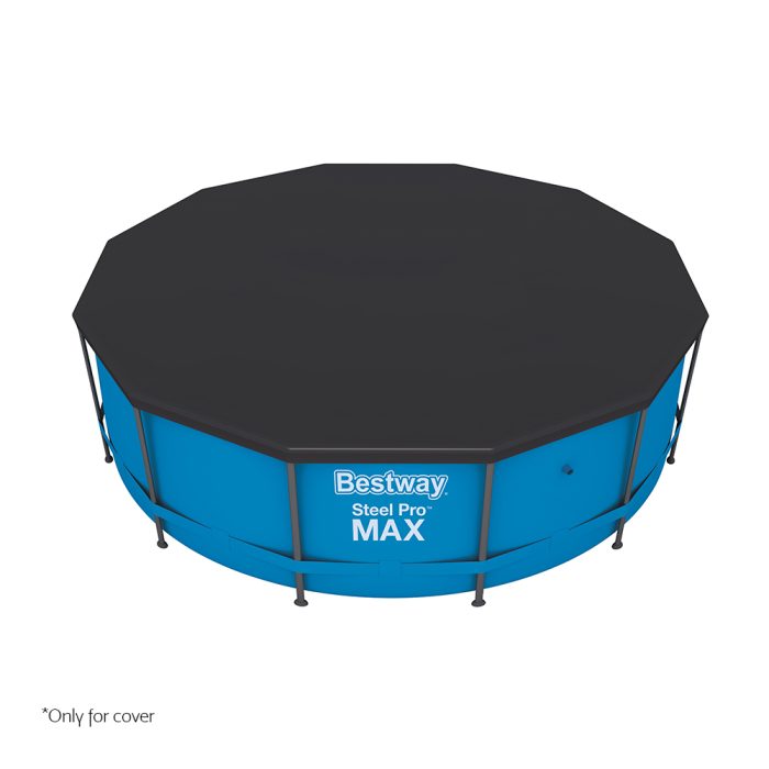 Bestway Pool Cover Fits 3.66m/12ft Round Swimming Pool PVC Blanket 3.7m - Image 3