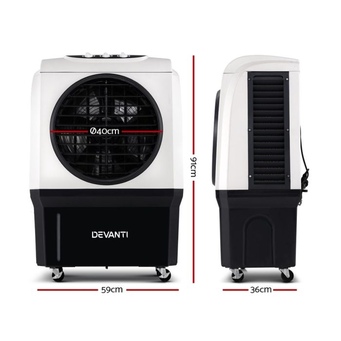 Devanti Evaporative Air Cooler Conditioner 45L - Image 2