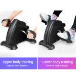 Everfit Pedal Exerciser Mini Exercise Bike Cross Trainer Black - Image 4