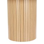 Artiss Coffee Table Round Fluted Base PIIA - Image 4