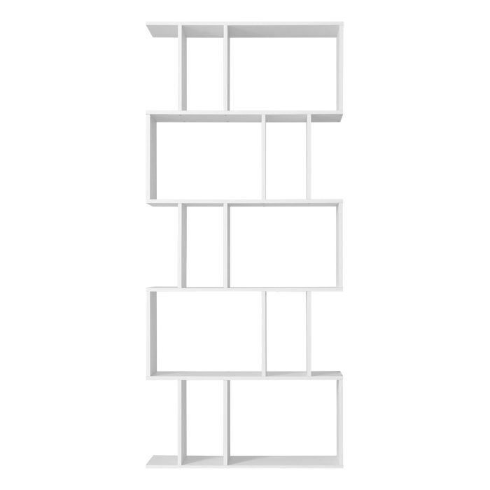 Artiss Bookshelf 5 Tiers - RITA White - Image 3