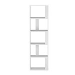 Artiss Bookshelf 5 Tiers - LINA White - Image 3