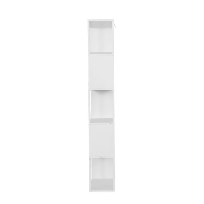 Artiss Bookshelf 5 Tiers - LINA White - Image 4