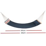 Gardeon Hammock Bed Outdoor Portable Hanging Chair Camping Blue - Image 2