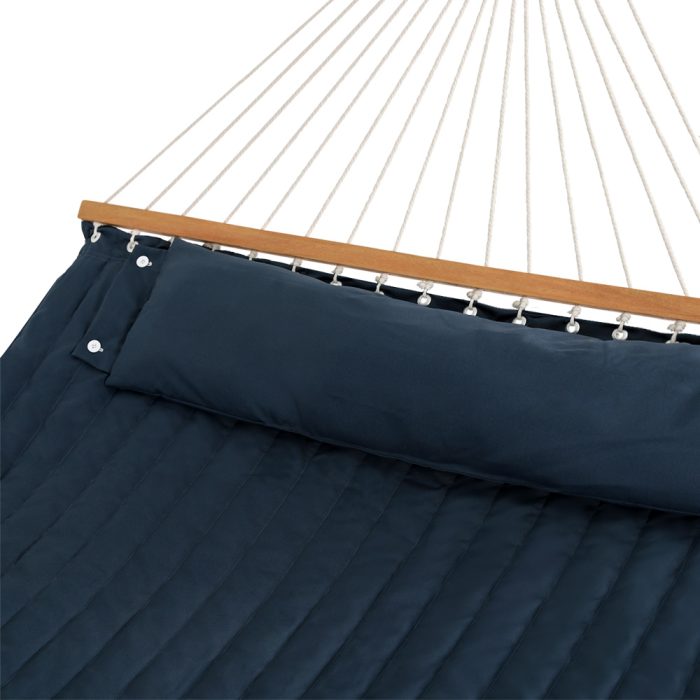 Gardeon Hammock Bed Outdoor Portable Hanging Chair Camping Blue - Image 3