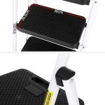 Giantz 3 Step Ladder Multi-Purpose Folding Steel Light Weight Platform - Image 4