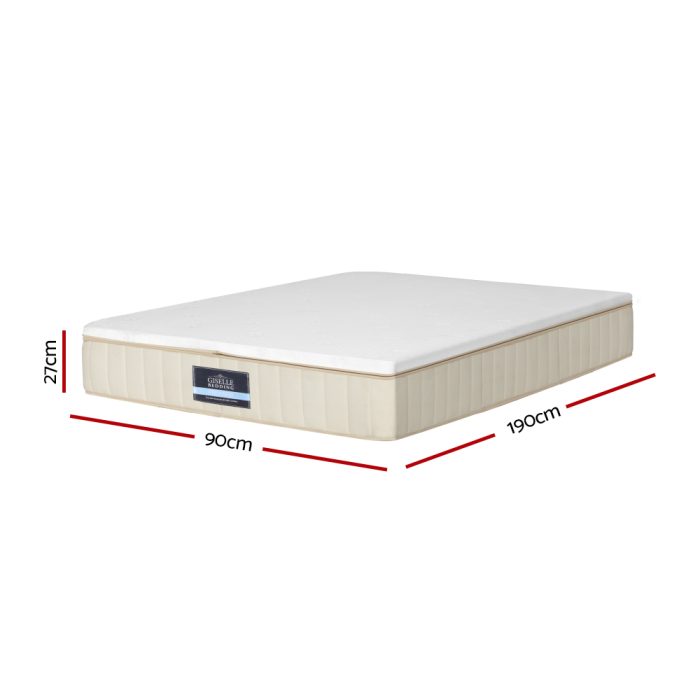 Giselle Bedding 27cm Mattress Double-sided Flippable Layer Single - Image 2