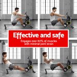 Everfit Rowing Machine 12 Levels Magnetic Rower Fitness Gym Cardio Workout - Image 4
