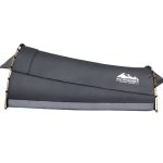 Weisshorn Double Swag Camping Swags Deluxe Canvas Tent Dark Grey - Image 3