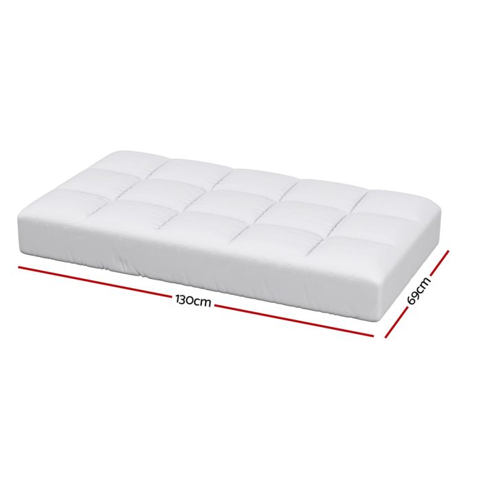 Giselle Bedding Mattress Topper Pillowtop Bamboo Cot - Image 2