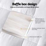 Giselle Bedding Mattress Topper Pillowtop Bamboo Cot - Image 4