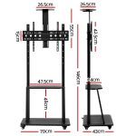 Artiss Mobile TV Stand for 32"-75" TVs - Image 2