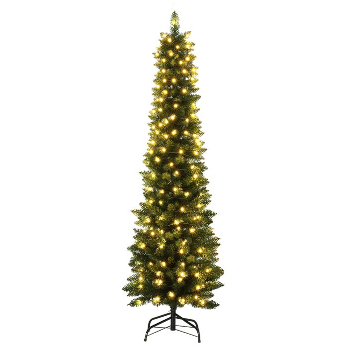 Jingle Jollys Christmas Tree 1.8m Pre-Lit 200 LED Lights Xmas Tree Decorations - Image 3
