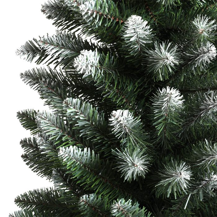 Jingle Jollys Christmas Tree 1.8m Xmas Tree Decorations Snowy 300 Tips - Image 3