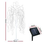 Jingle Jollys Solar Christmas Tree 2.1m String Lights 600 LED Xmas Trees - Image 2