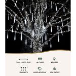 Jingle Jollys 12M Christmas Lights Shower Light 960 LED Falling Metor - Image 3